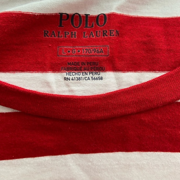 Polo Ralph Lauren Red and White Women’s top - Picture 2 of 3